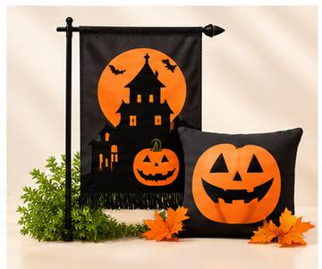Halloween House Flags