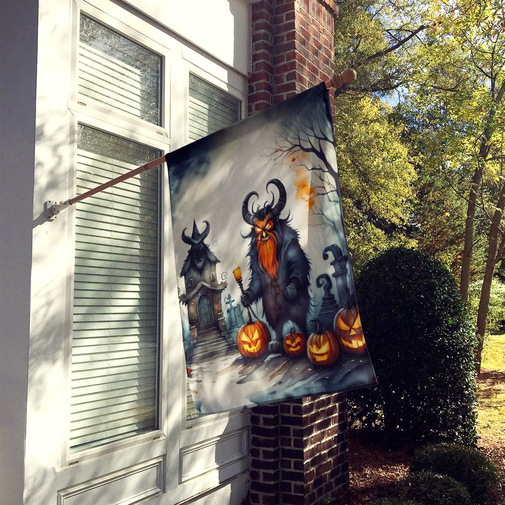 Krampus The Christmas Demon Spooky Halloween House Flag House-Size Decorative Flag