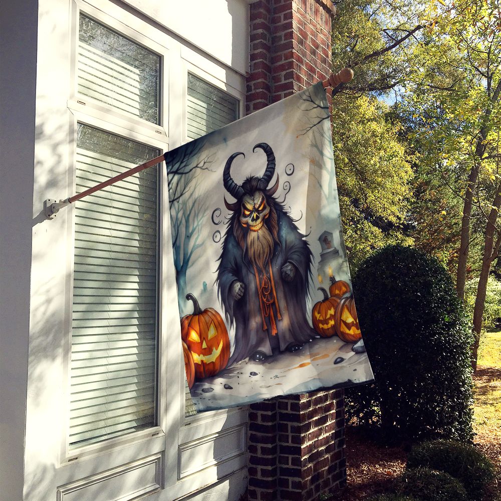 Krampus The Christmas Demon Spooky Halloween House Flag House-Size Decorative Flag