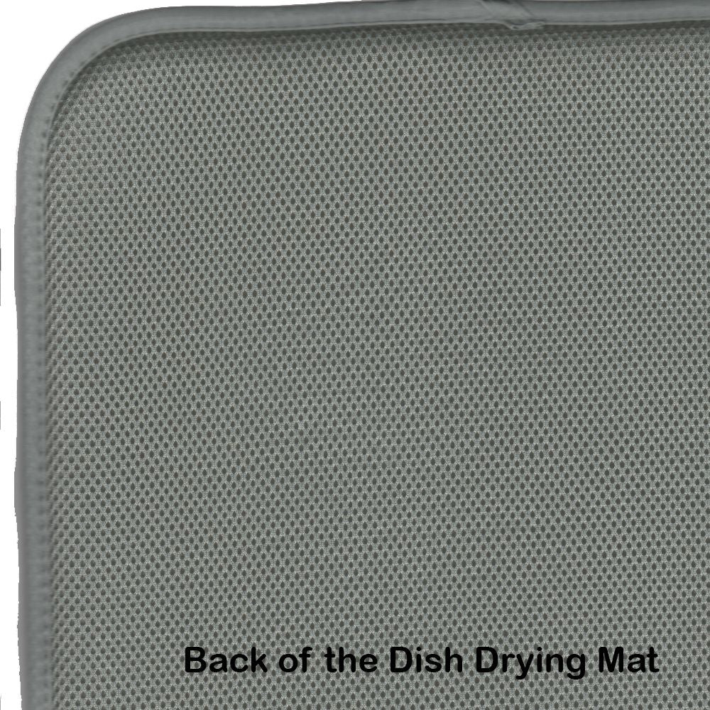 Boxer Spooky Halloween Dish Drying Mat 14 x 21 in, Multicolor - product view 5