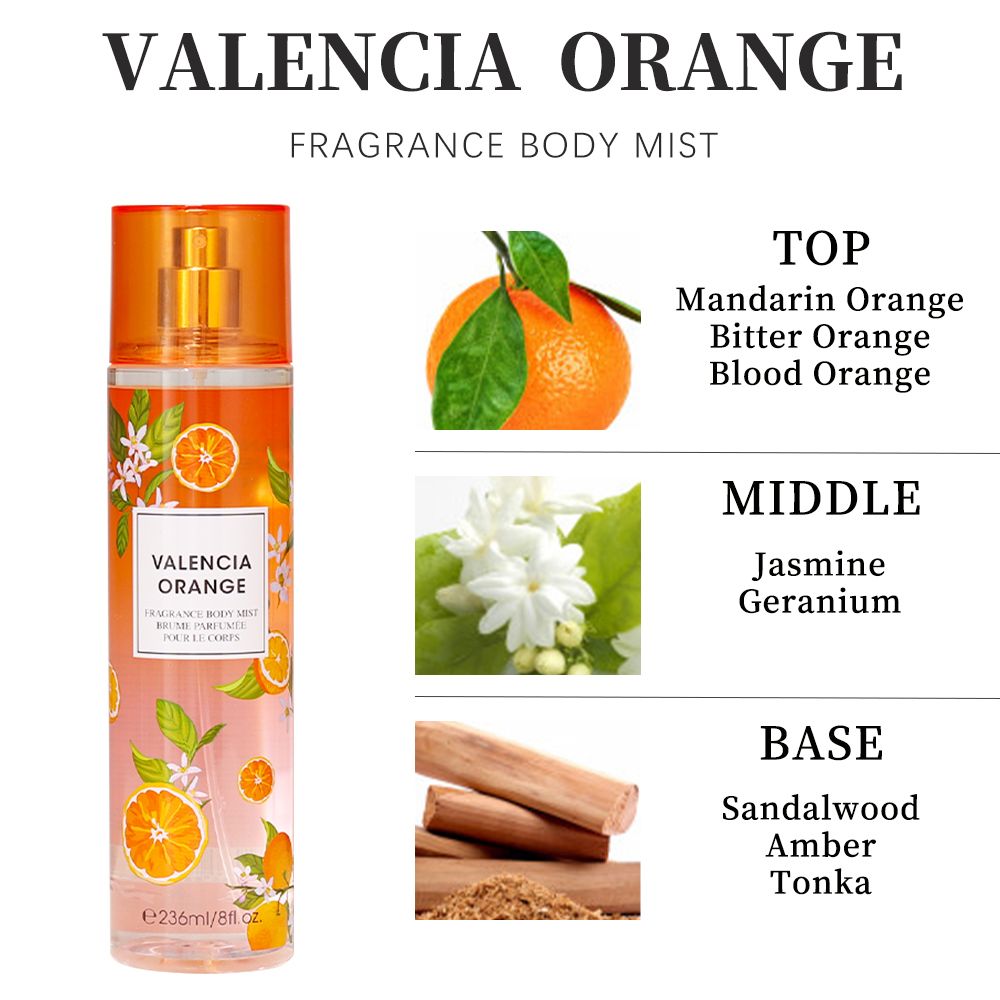 Women's Floral Hair & Body Fragrance Mist, 8 fl oz
