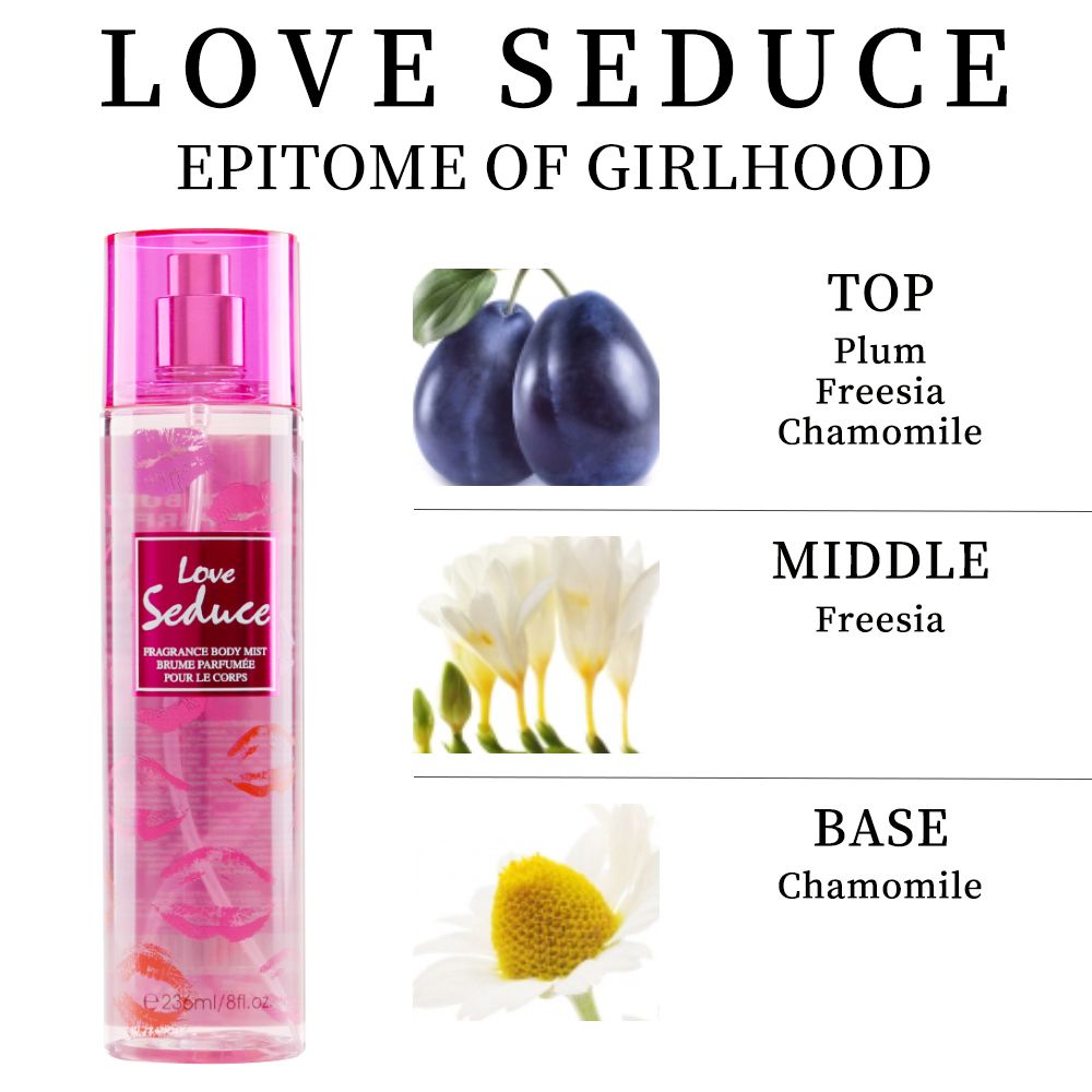 Women's Floral Hair & Body Fragrance Mist, 8 fl oz - product view 2
