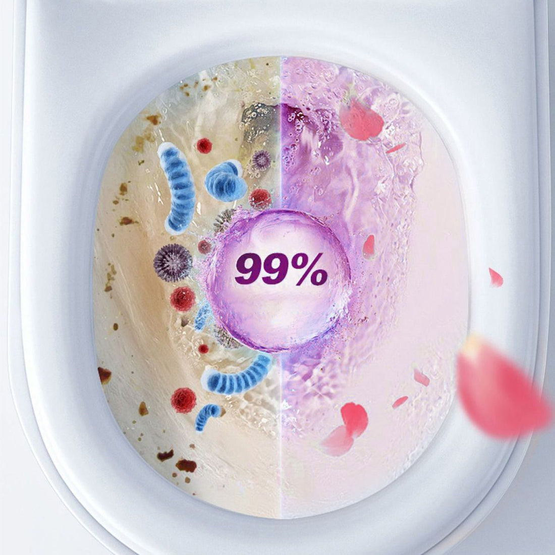 Automatic Toilet Bowl Cleaner & Deodorizing Tablets